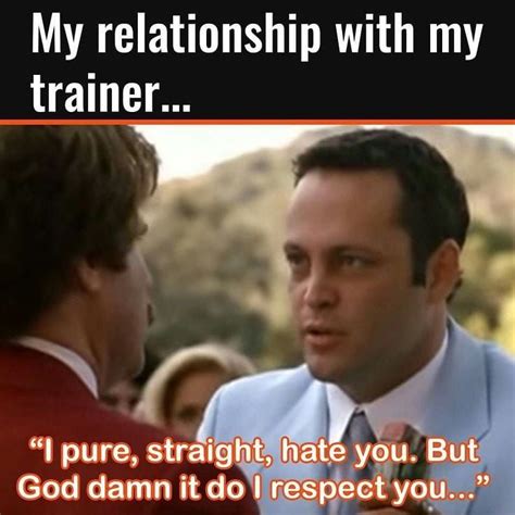 dating a personal trainer meme